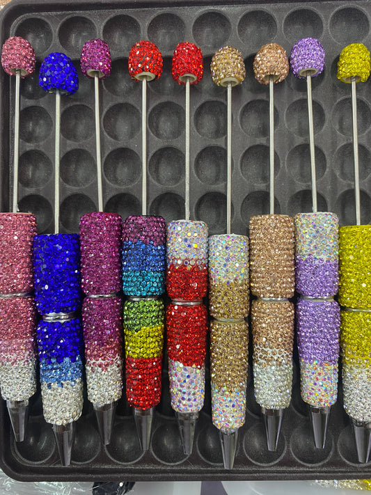 super blingy custom beaded pen -WRITING TOOL FOR OFFICE AND SCHOOL FOCALS FOCALS PENS